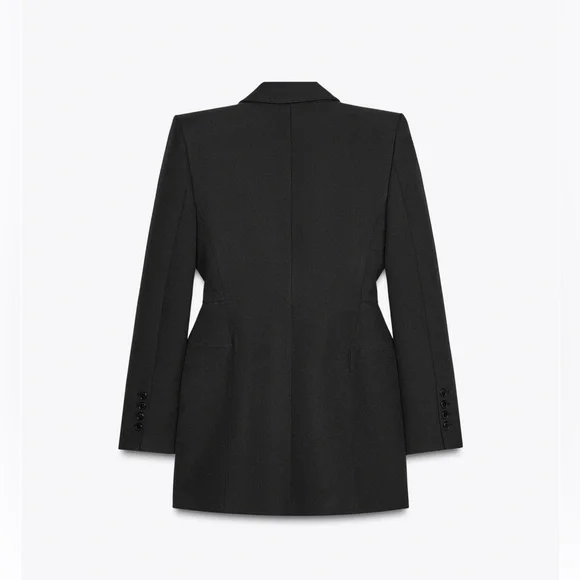 Zara DOUBLE-BREASTED BLAZER DRESS ZW COLLECTION - Picture 5 of 8